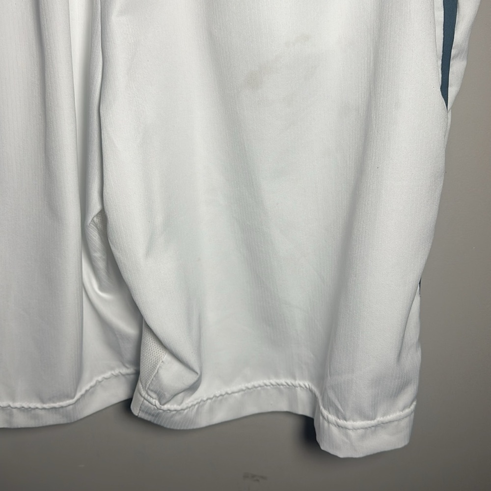 Nike Y2K White Men's Shorts with gray line - Picture 6 of 11